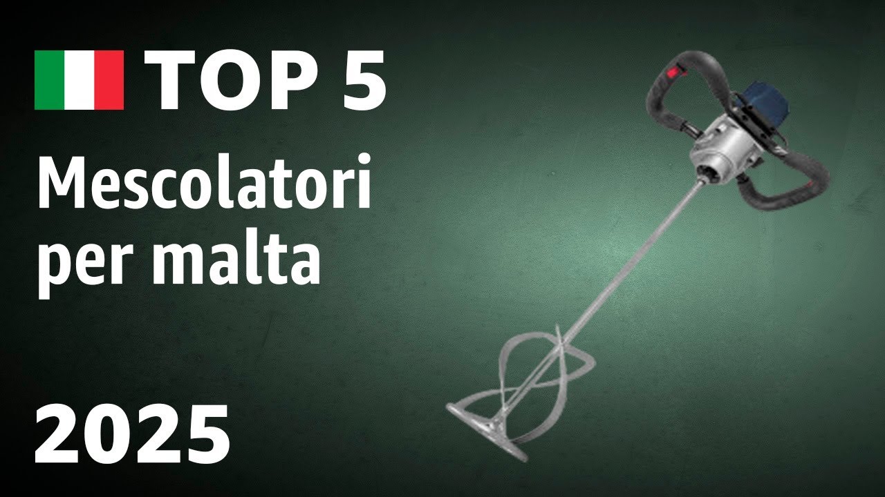 TOP—5. Migliori mescolatori per malta 2025