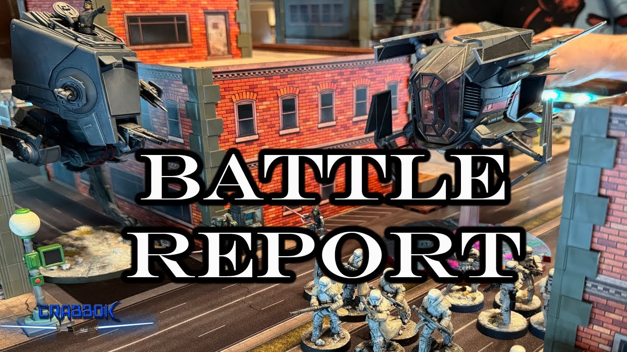 Imperial Occupation!   Star Wars Legion Batrep - Range Troopers & Inquisitors vs Rebels!