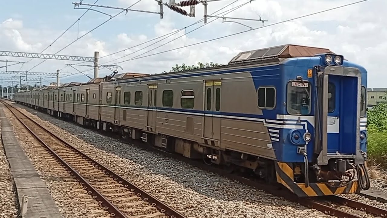 臺鐵 3320次 EMU500型 區間車 六塊厝 進站 2025/9/29