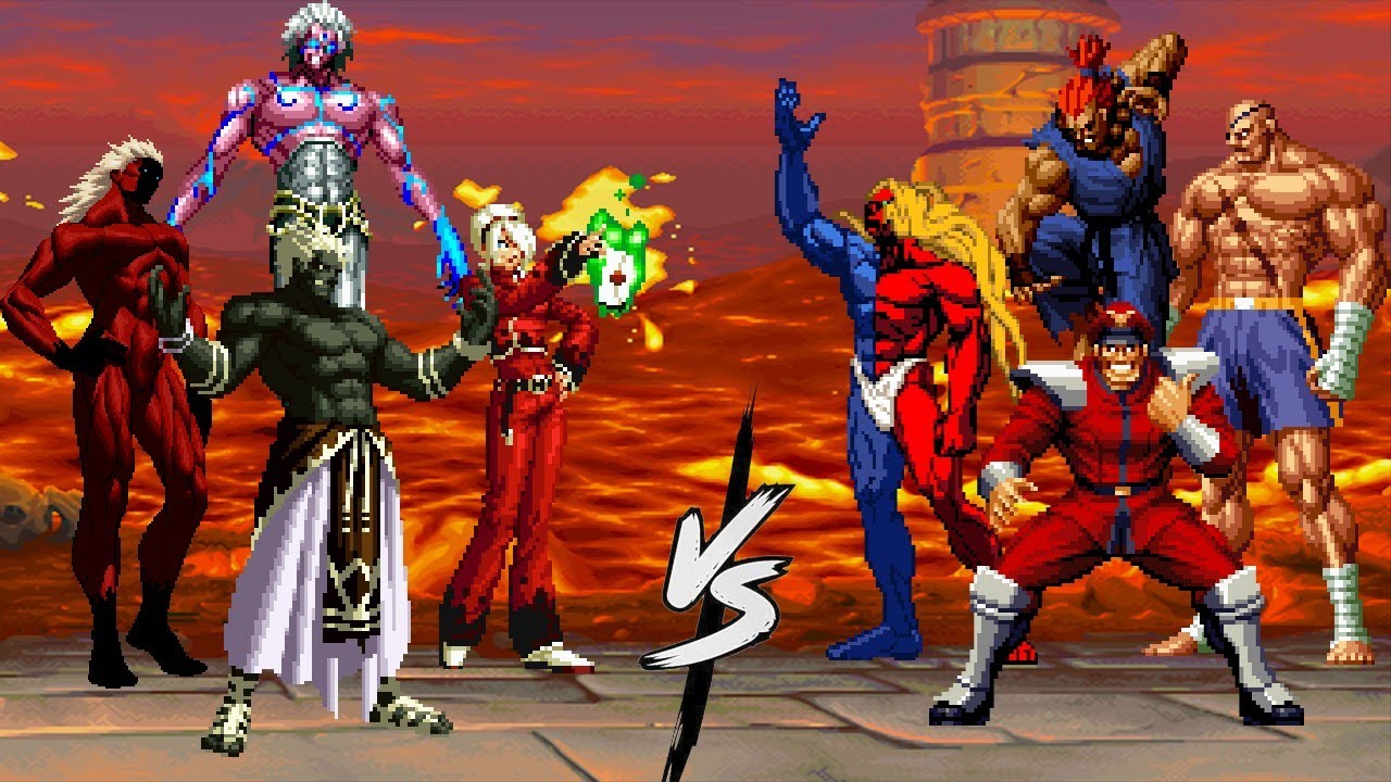 Those From The Past vs Street Fighter Bosses