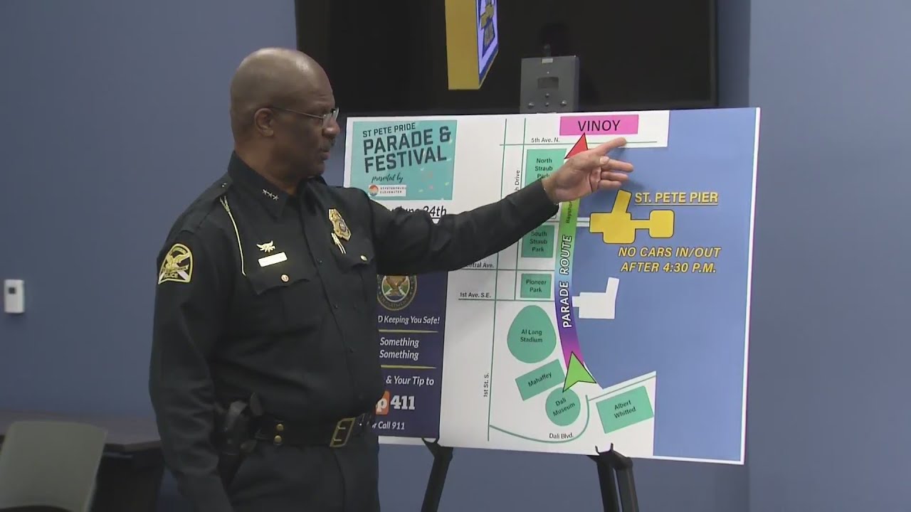 St. Pete police discuss Pride event security