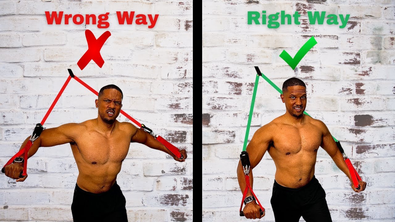 Common Exercise MISTAKES made with Resistance Bands | Stop doing this during your workouts