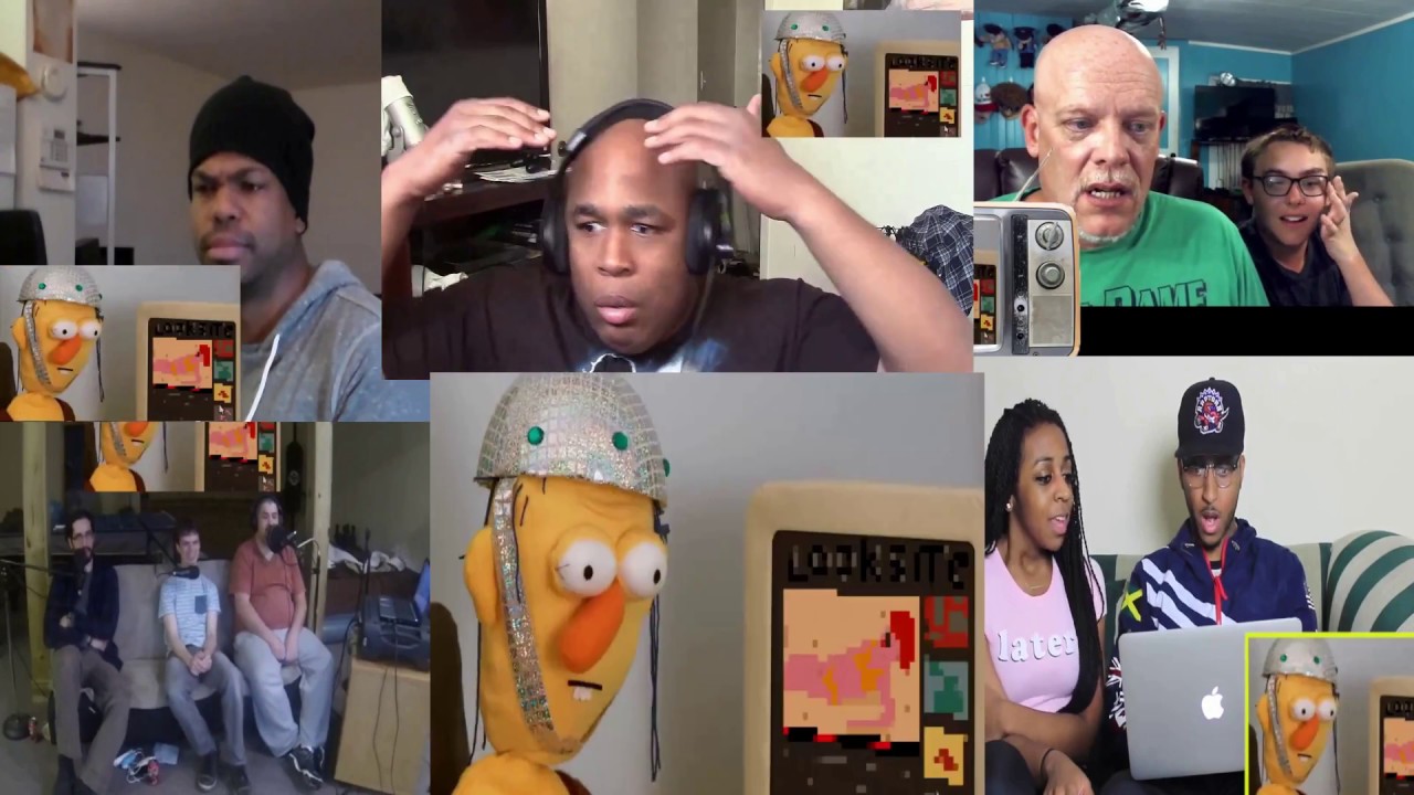 Don't Hug Me I'm Scared 2 Reaction Mashup