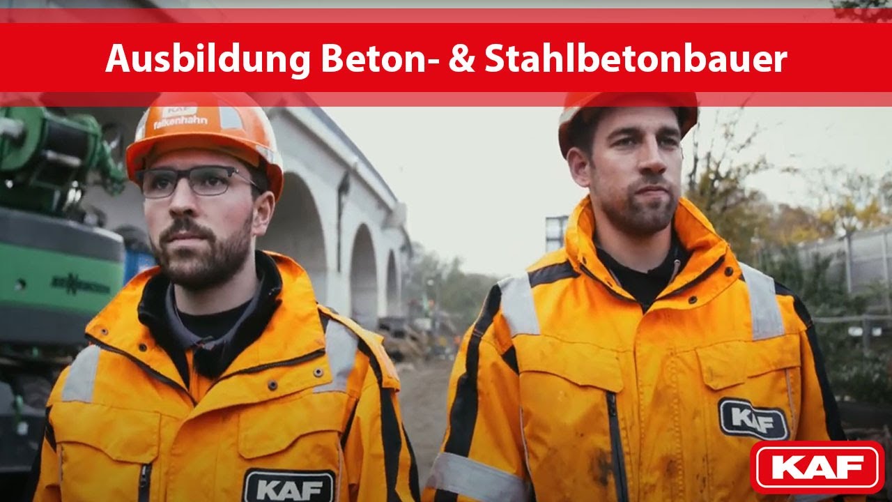 KAF Falkenhahn – Ausbildung zum Beton- und Stahlbetonbauer