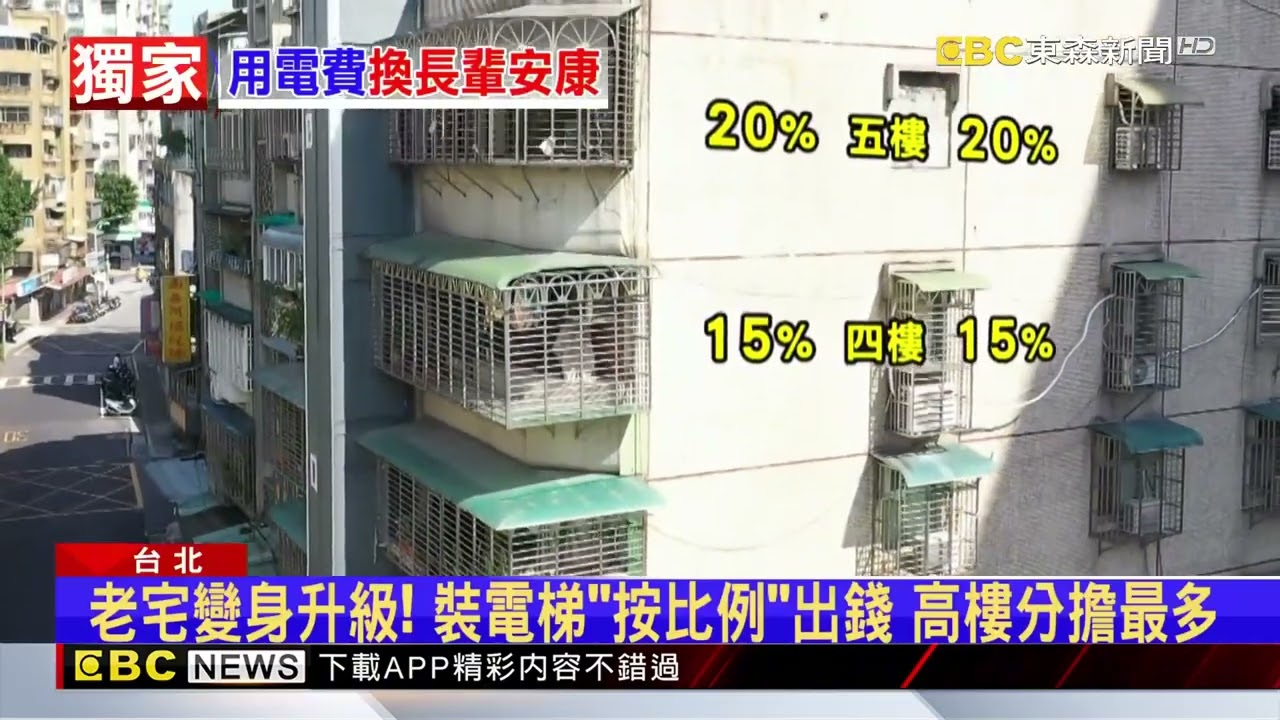 獨家》老宅裝電梯「空間外擴」惹議 住戶：未超出人行道@newsebc