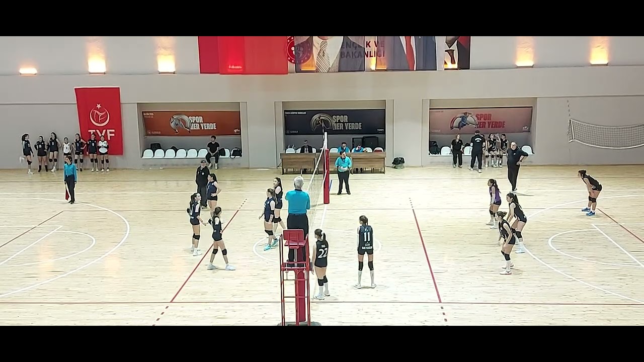MYILDIZLAR(14) - PendikAkademiB(25) 2.set