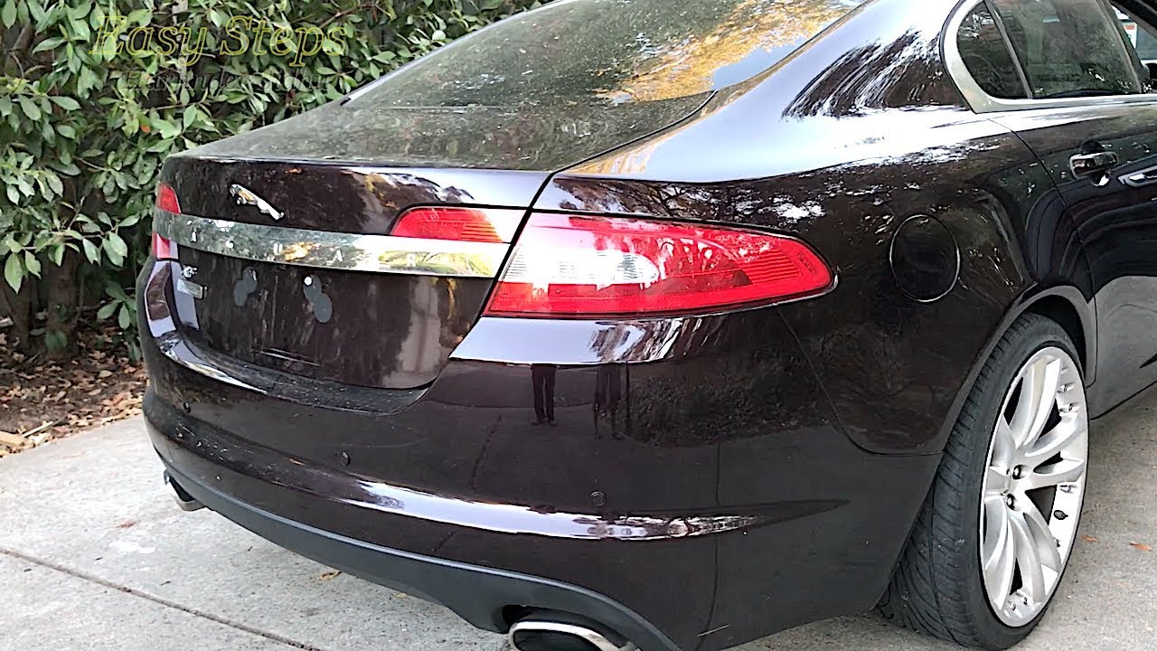 Как заменить воздушный фильтр салона на Jaguar XF X250