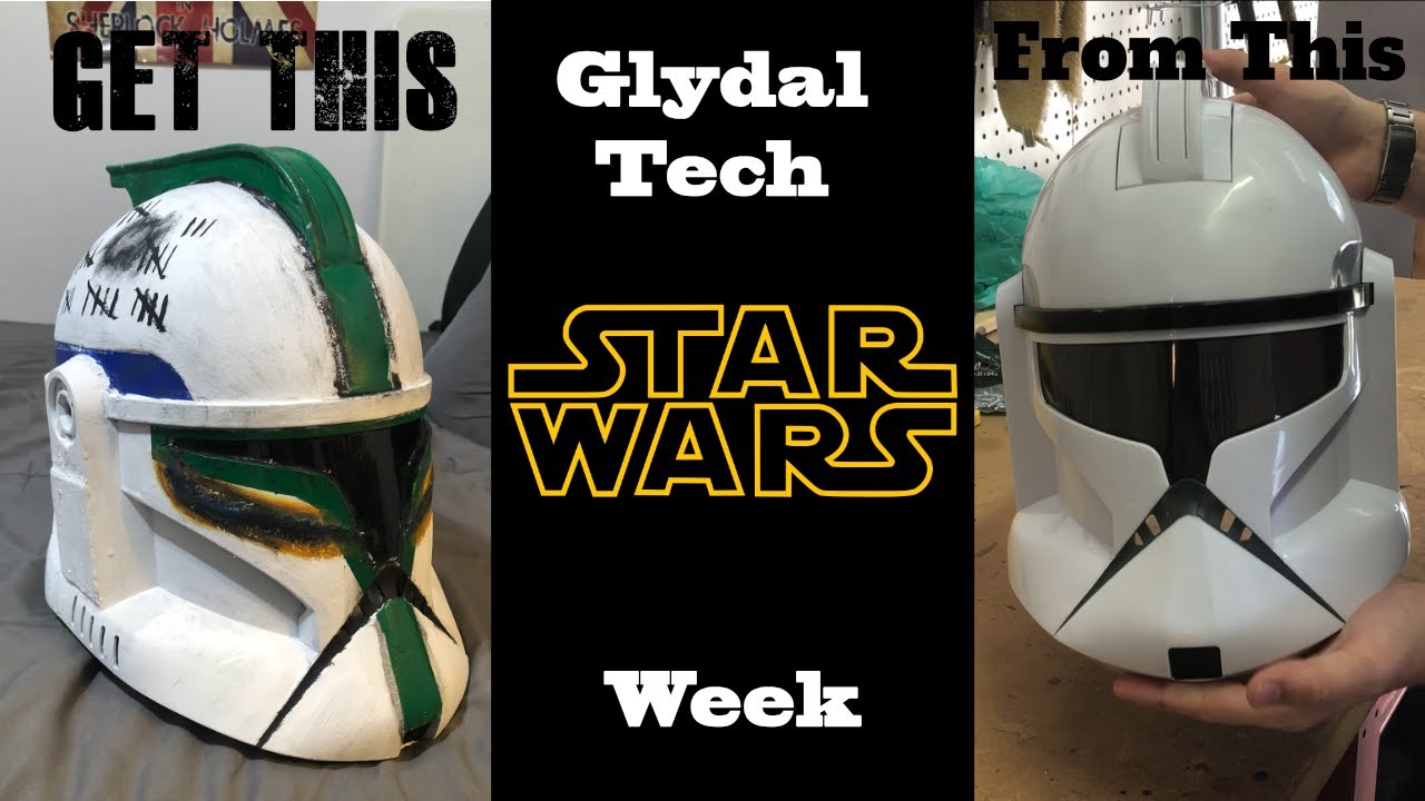 2008 Hasbro Clone Trooper Helmet Modification