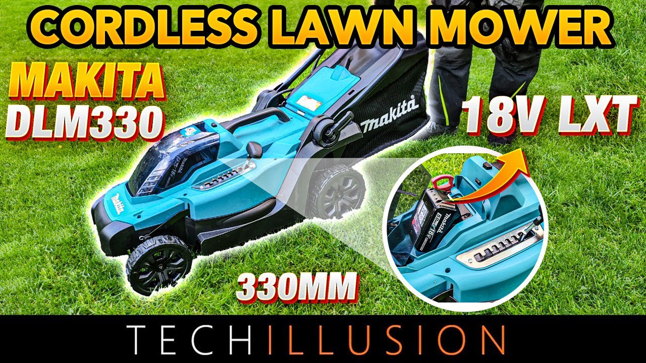 🔥SERIOUSLY?!🤨🥱 THE SMALLEST MAKITA 18V lawn mower DLM330 (XML12) in extreme test!😱 DLM330rm