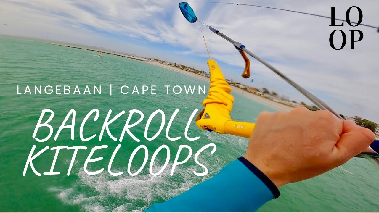 Backroll KiteLoops | Langebaan/Cape Town South Africa | F-One Bandit Kiteboarding Big Air