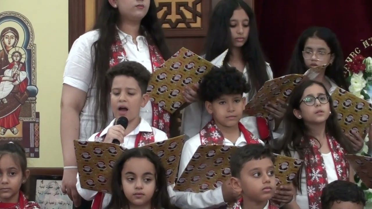 مديح أفتح فاي بالتسبيح فريق الشهيد أبانوب و فريق الملائكة