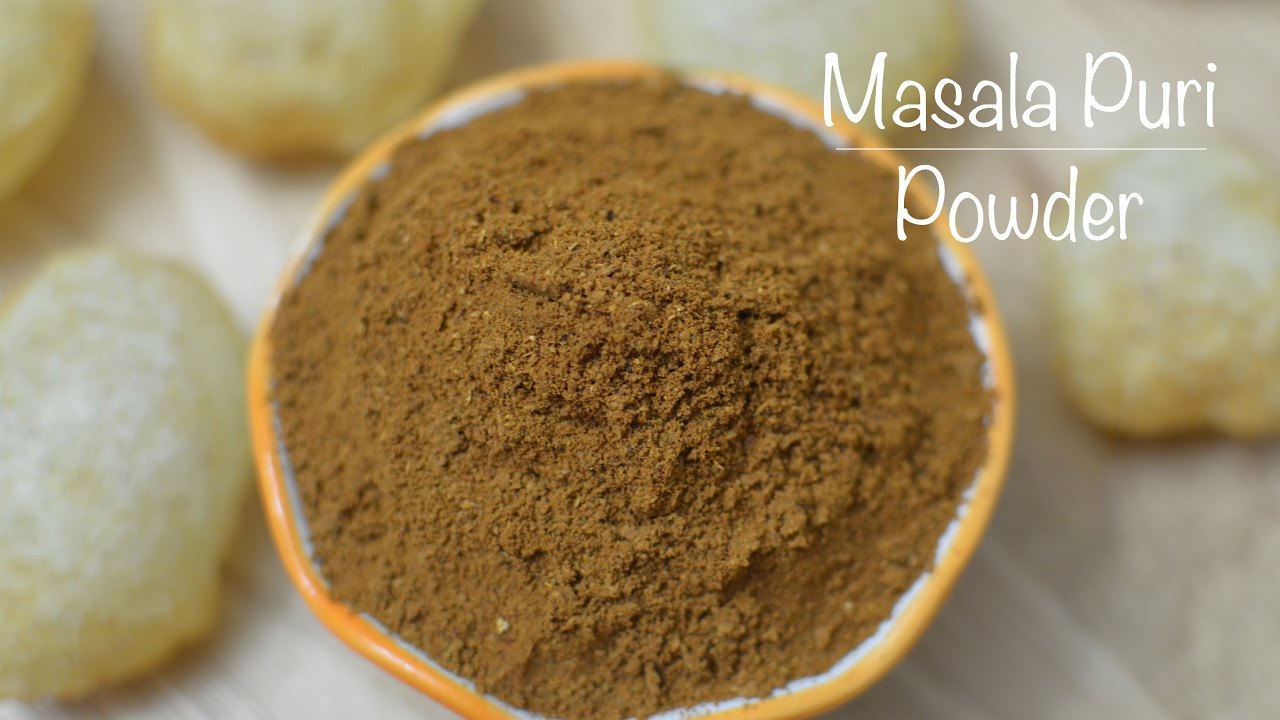 How To Make Masala Puri Powder - Megha's Cooking Channel - Episode 116