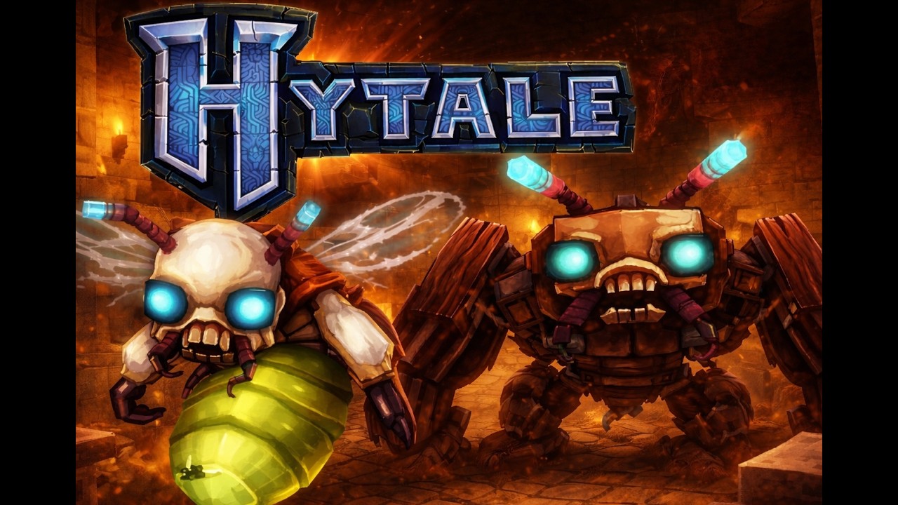 Lo que habita BAJO LA ARENA de Hytale es una PESADILLA 🐜🐜 EP:8