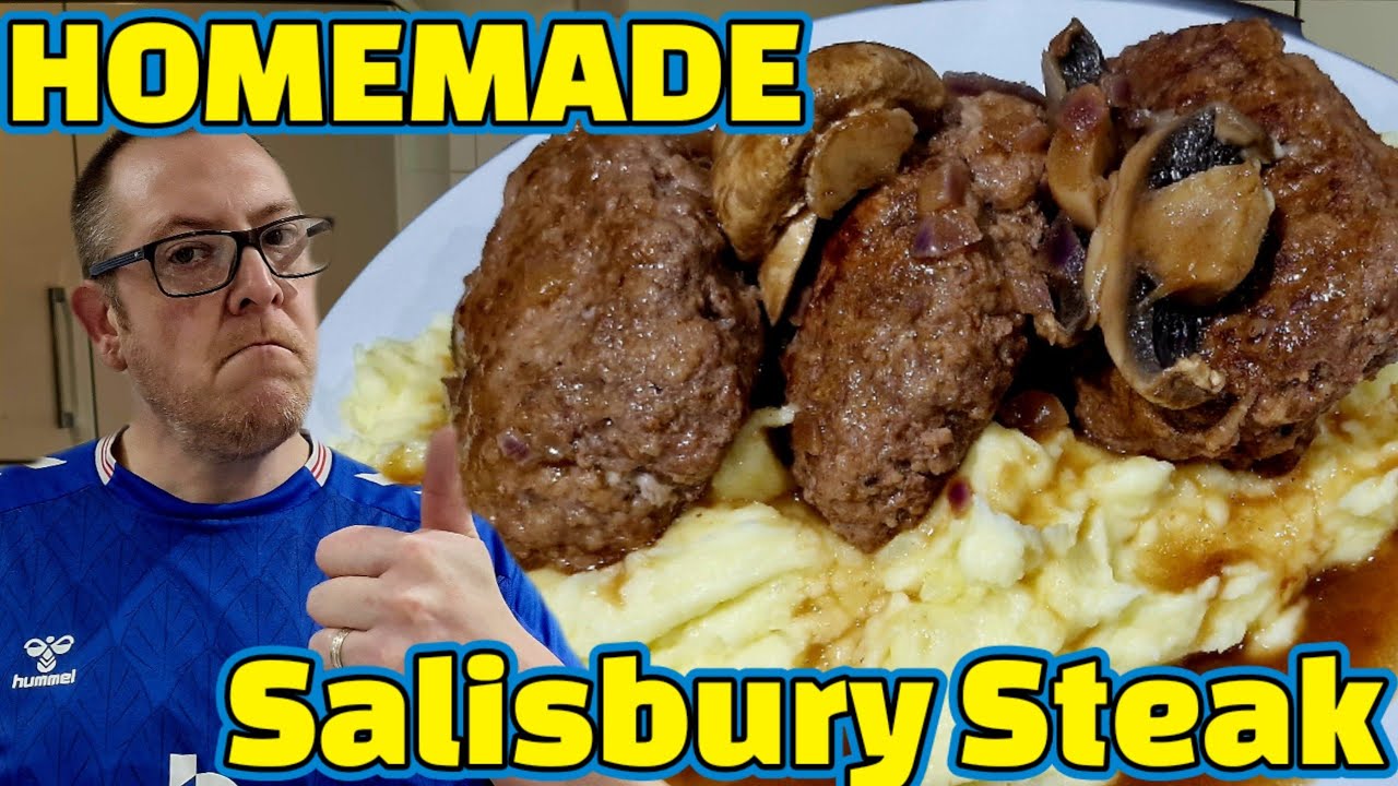 Homemade Salisbury steak | Put Hairs on Your Chest Like Velvet