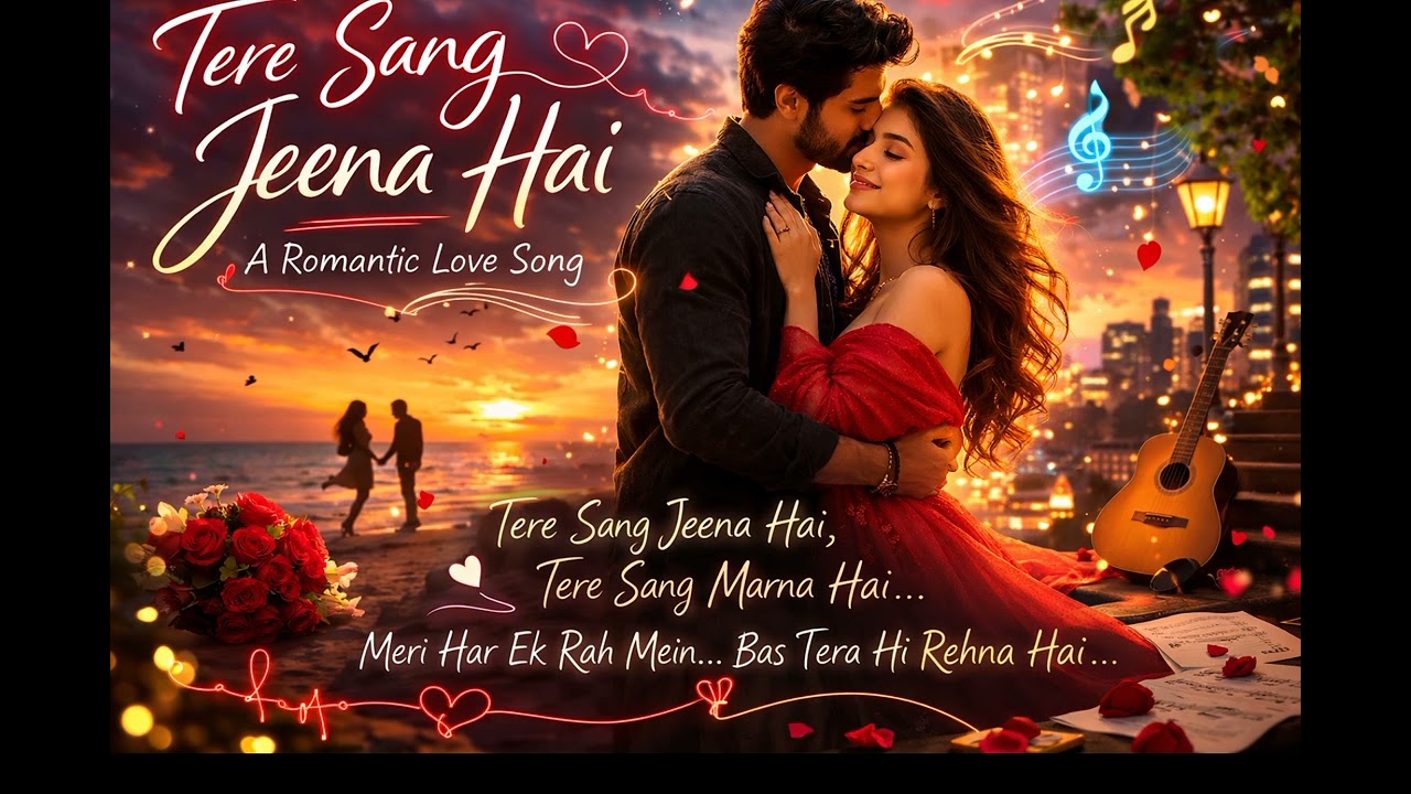 Tere Sang Jeena Hai – Romantic Bollywood Love Song | Duet Love Story Song#90s#old #hindisong #song 