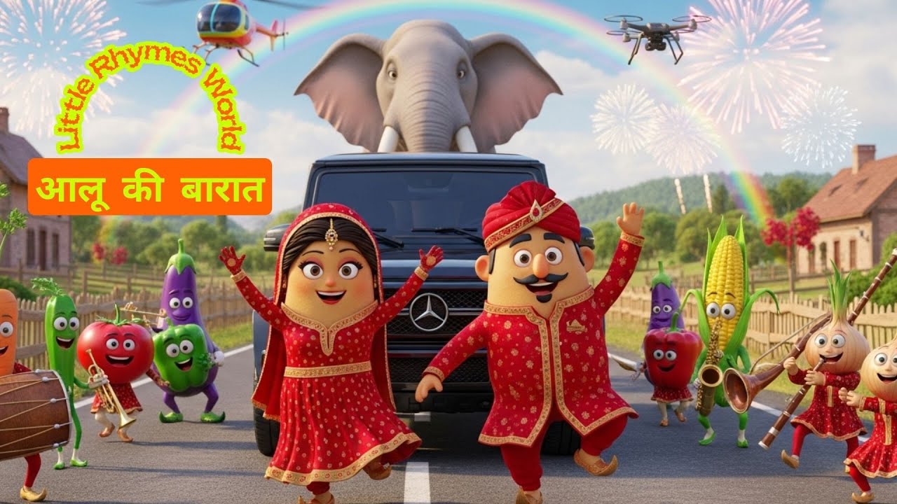 Aalu Ki Barat | Kids Hindi | Hindi Cartoon Video | आलू की बारात