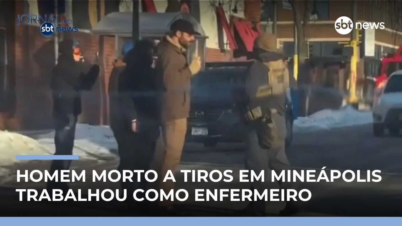 Quem era o homem morto por agentes federais de imigra&ccedil;&atilde;o nos EUA | #JornaldoSBTNews