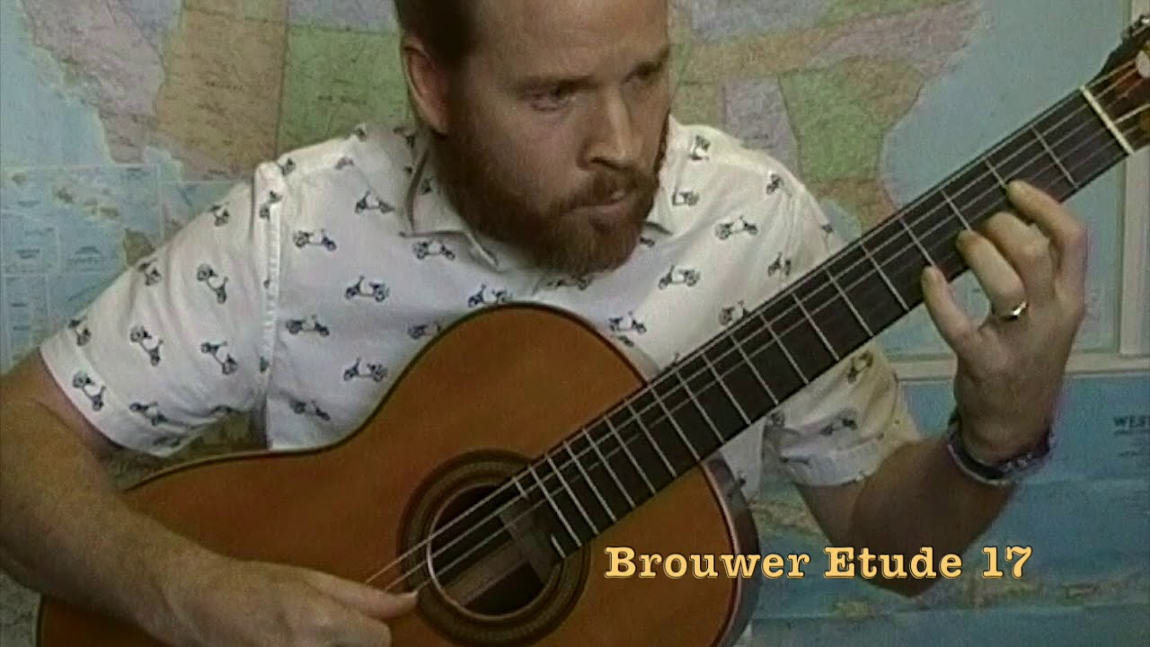 Leo Brouwer Etude 17