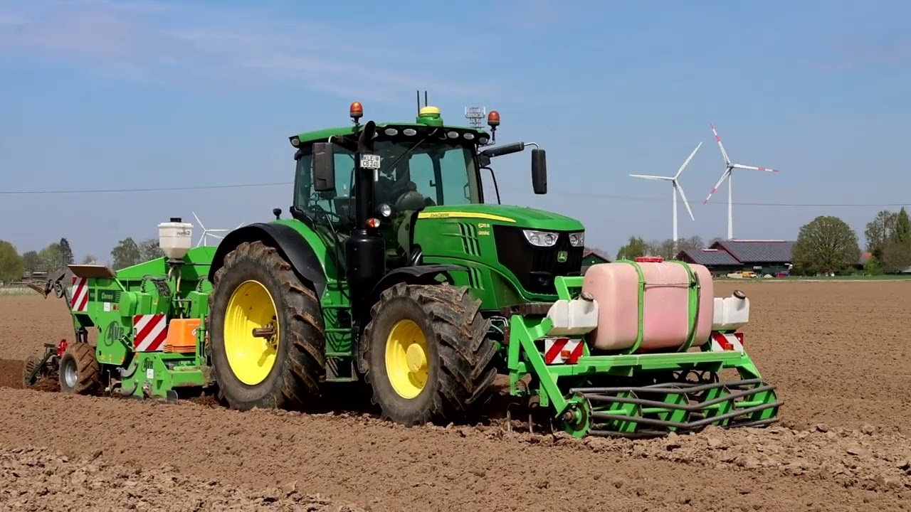JohnDeere 6215R mit AVR Ceres 400, JohnDeere 6330 Frontlader