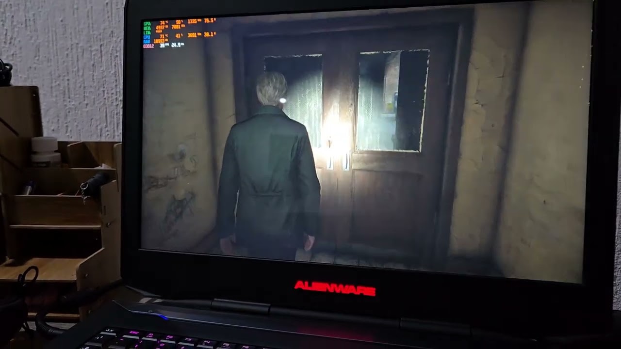Alienware 18 i7 4930mx rtx 3000, silent hill 2 remake high settings
