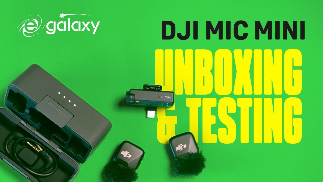 Δοκιμάζουμε το ΝΕΟ μικρόφωνο DJI MIC MINI
