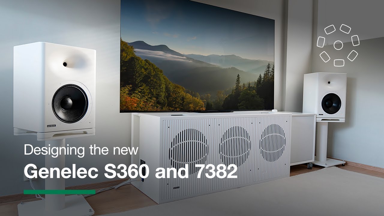Designing the new Genelec S360 and 7382 high-SPL studio monitors