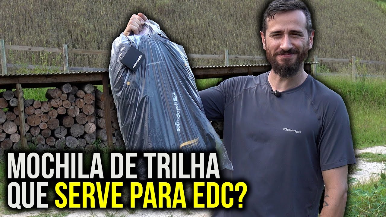Unboxing: Mochila Vortex da Galápagos!