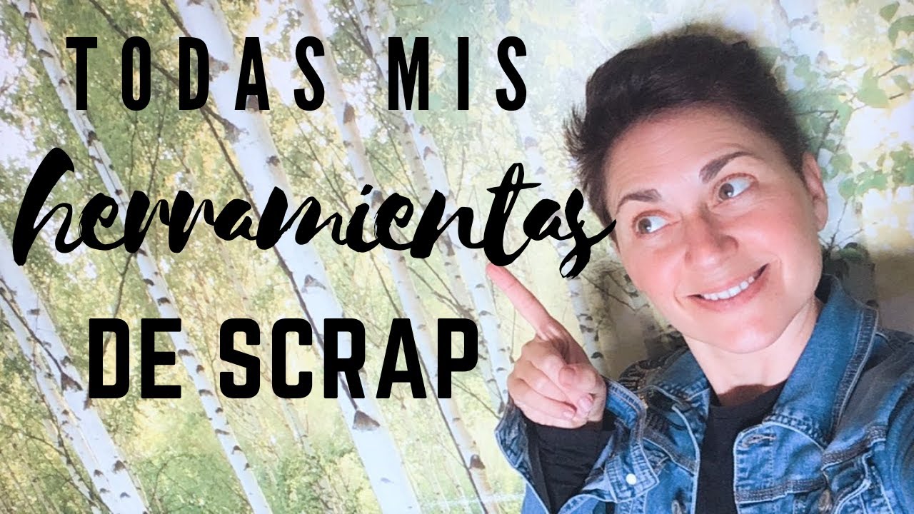 👉😍REVIEW DE TODAS MIS HERRAMIENTAS DE SCRAP ✂ os enseño TODAS LAS HERRAMIENTAS BÁSICAS y mucho más😊👌
