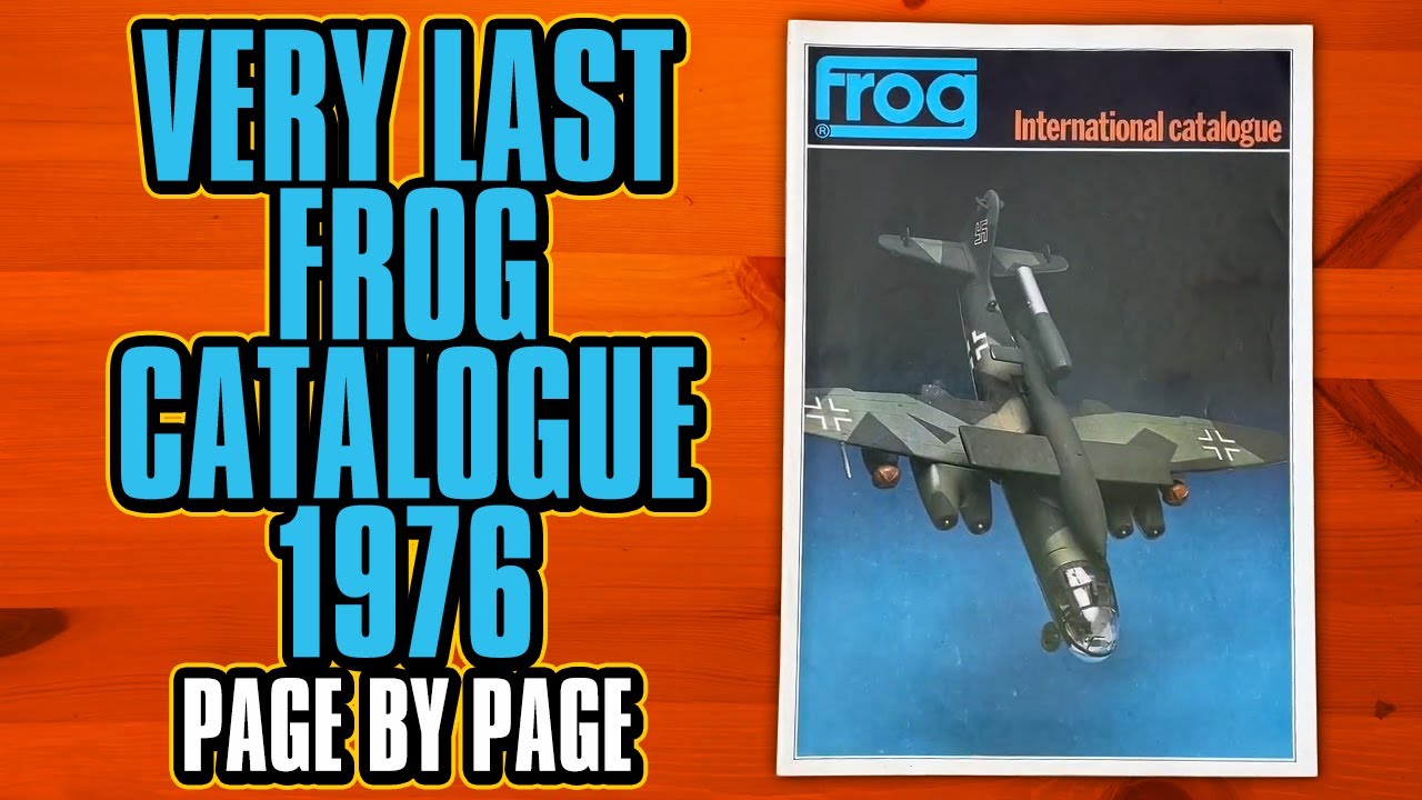 FROG Catalogue 1976 Last Ever Produced Vintage Catalog Page by Page