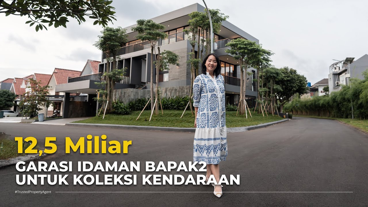 Rumah Mewah Alam Sutera | Garasi Idaman Para Sultan !