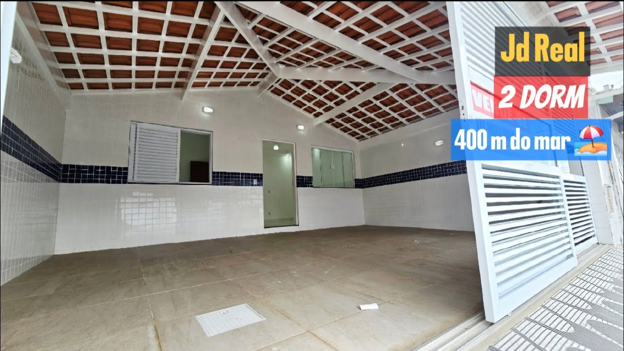 🔆🏖 Casa reformada a venda em Praia Grande com 2 quartos e churrasqueira!