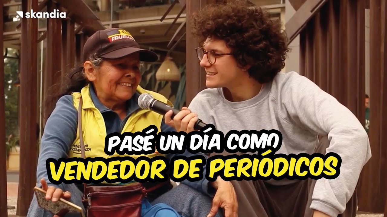 Trabajé como VENDEDOR DE PERIÓDICOS por UN DÍA | Qué pasa Mariete