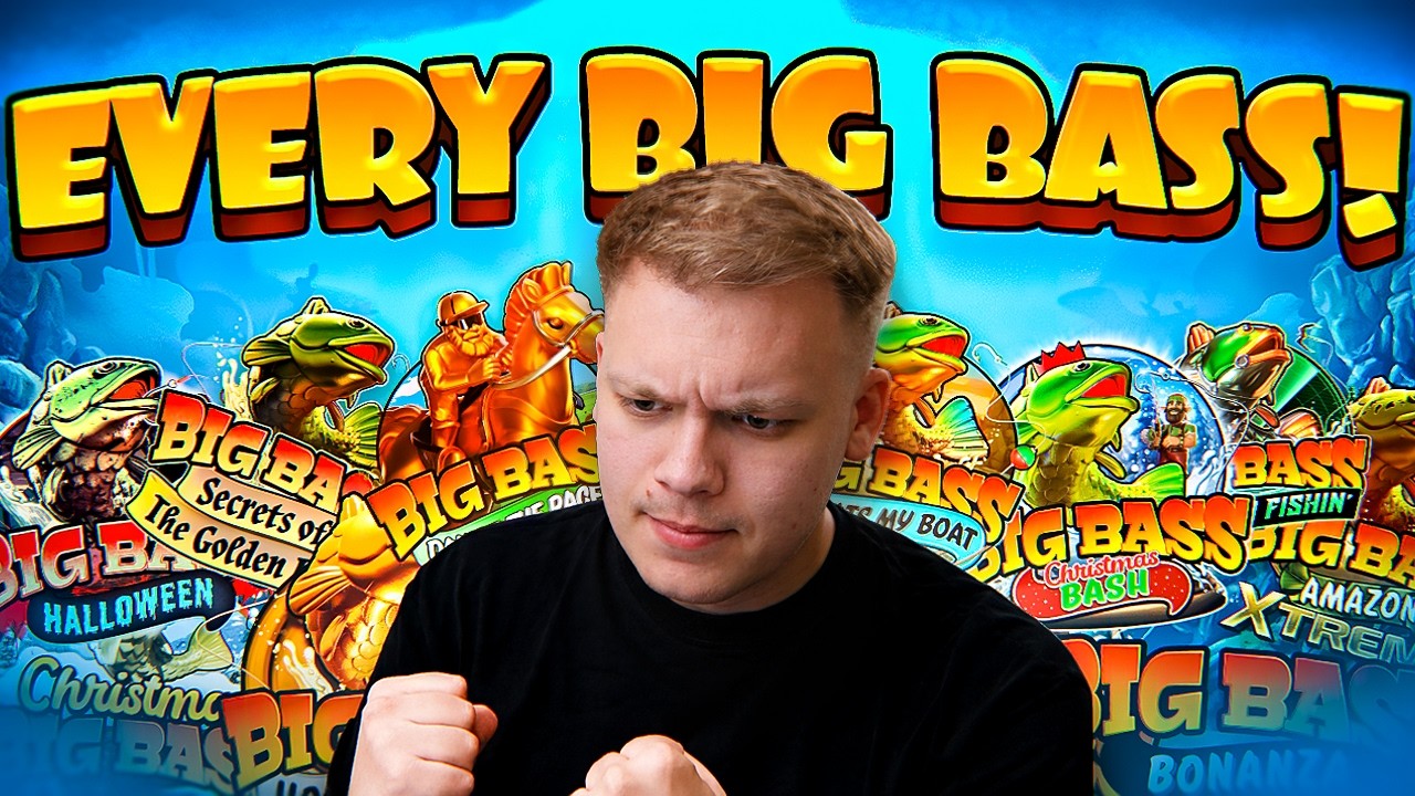 I PLAYED EVERY BIG BASS SLOT EVER RELEASED AND WON BIG!