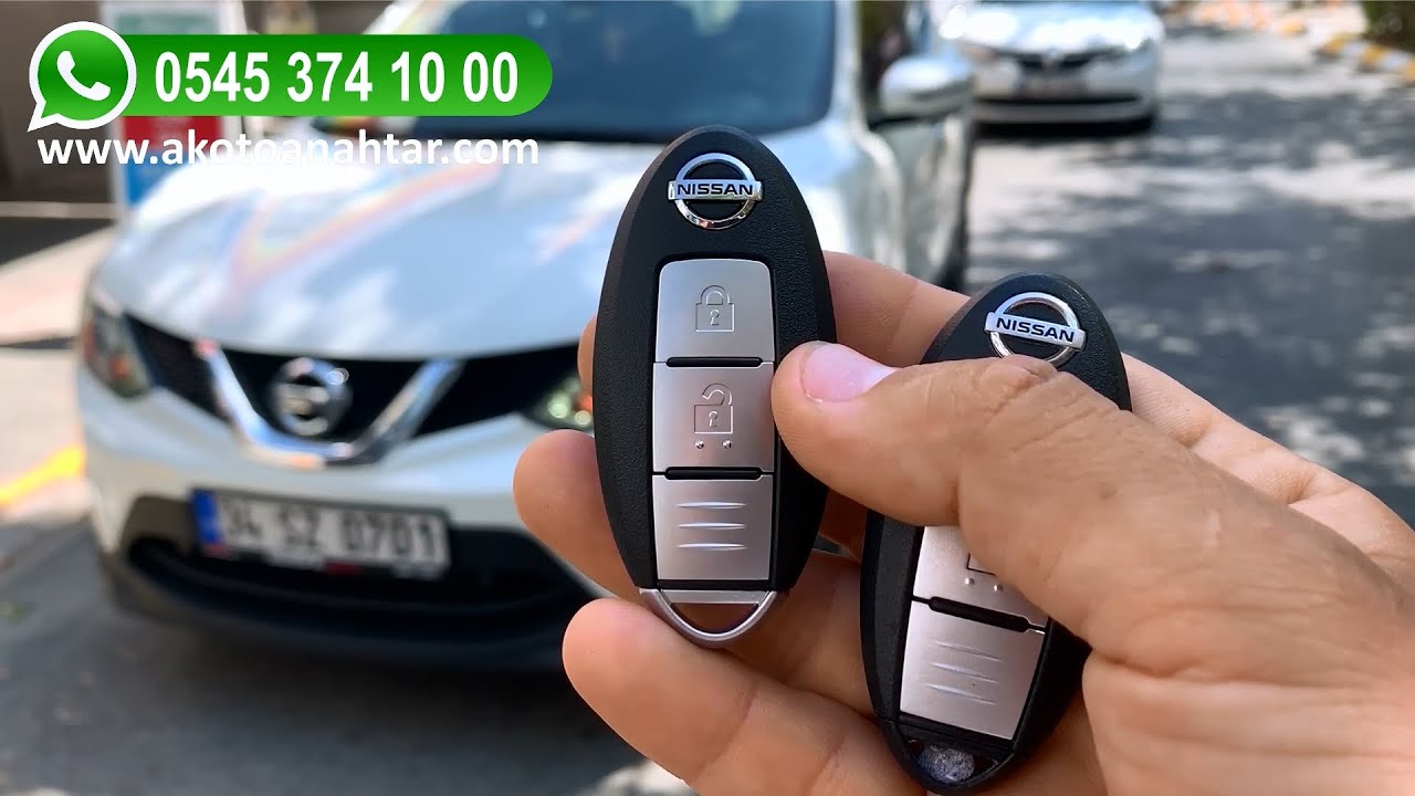 NISSAN QASHQAİ 2017 ANAHTAR YAPIMI | Çoğaltma Kodlama Kopyalama | AK OTO ANAHTAR