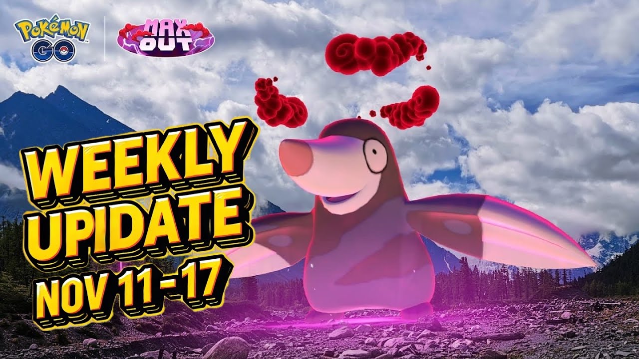 Weekly Update Pokemon Go  Nov 11th - 171h