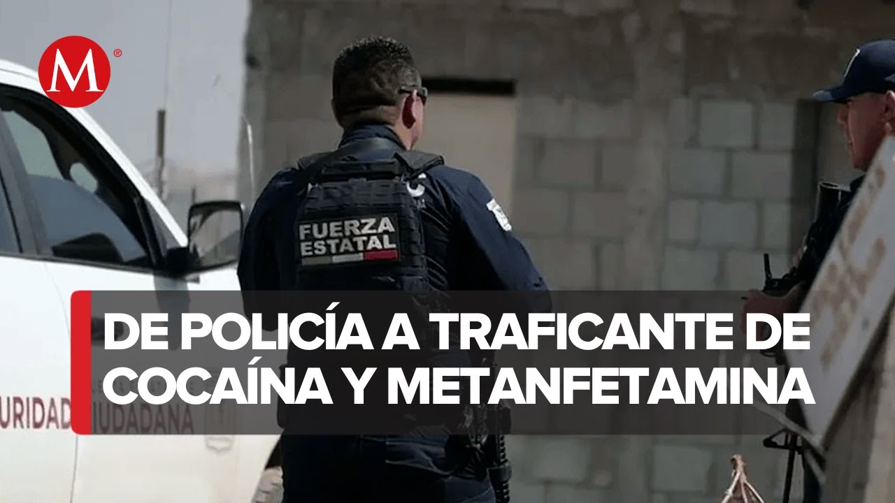 Detienen a policía de Baja California por tráfico droga a EU