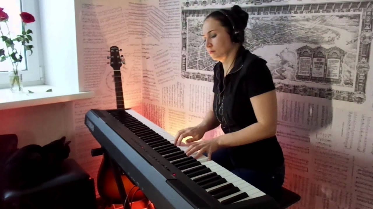 Москва - Монгол Шуудан - на стихи С. Есенина - PIANO COVER by Saprina
