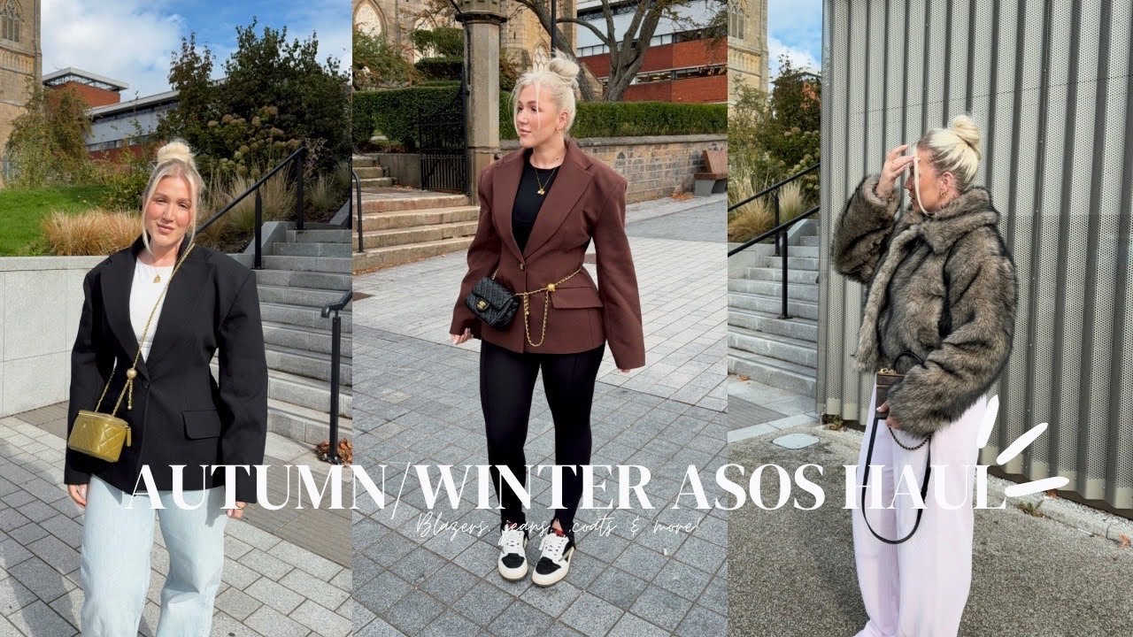 ASOS HAUL | новинки осени/зимы🍂: пальто, блейзеры, джинсы и многое другое!