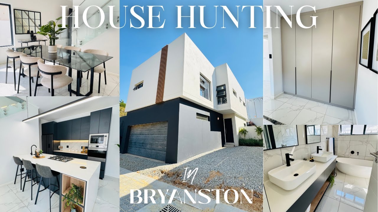 VLOG || House Hunting |  Affordable Luxury Houses in Bryanston, Johannesburg | Gauteng | SA YouTuber