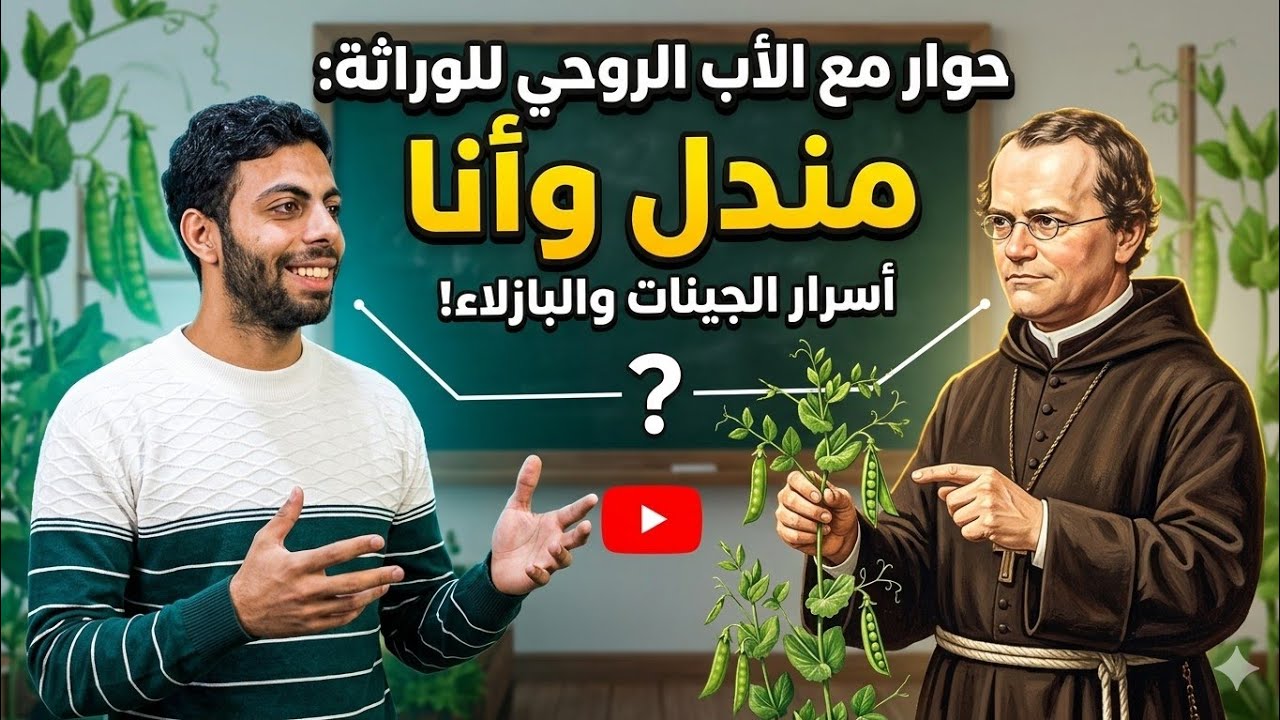 مندل ومبدا السياده التامةوفروض النظرية 💪🧠🍃