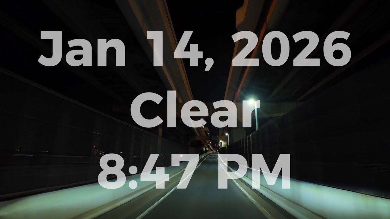 Tokyo Night Drive | Skytree Over the Expressway