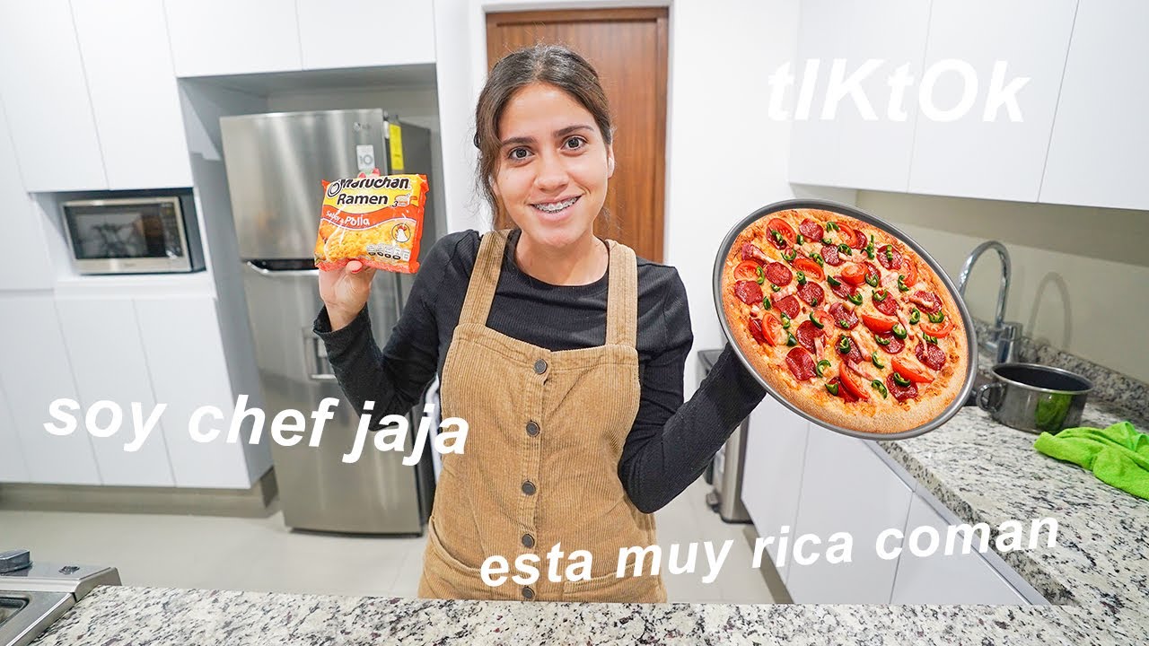 Siguiendo recetas de TikTok
