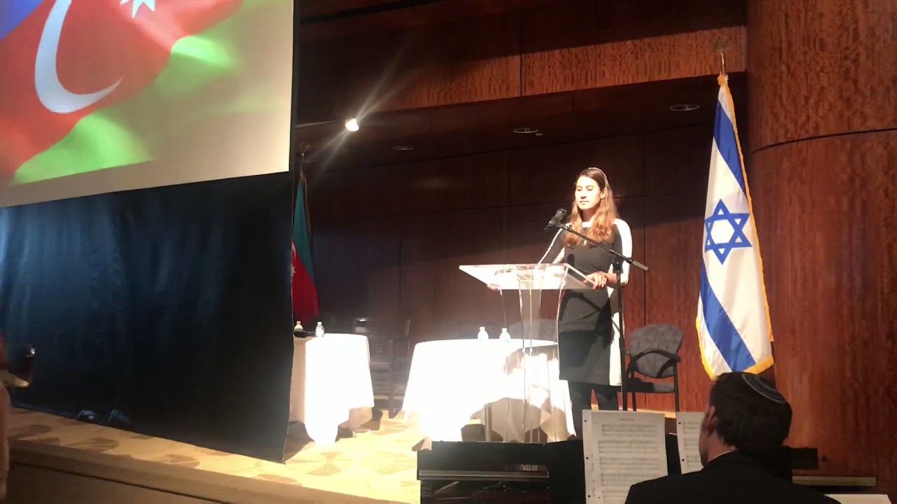 Jewish Synagogue Cantor performs Azerbaijani anthem in Los Angeles