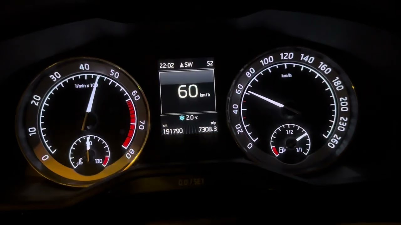 Skoda Superb 2.0 TSI 280KM - 0-100 km/h