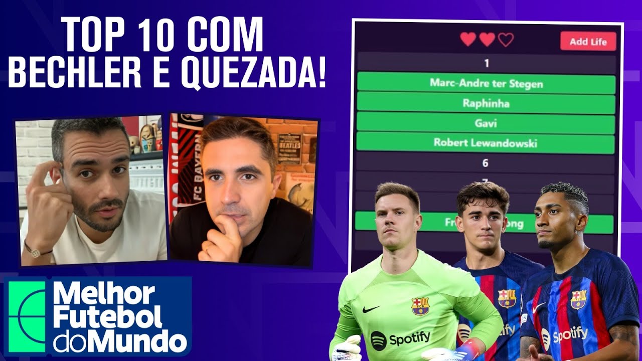 QUAIS JOGADORES MAIS ATUARAM PELO BARCELONA NA TEMPORADA PASSADA? BECHLER E QUEZADA ELENCARAM!