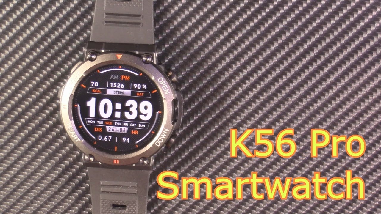 Senbono K56 Pro Smartwatch | Military-style smartwatch | Good budget smartwatch | #DTKTopPick