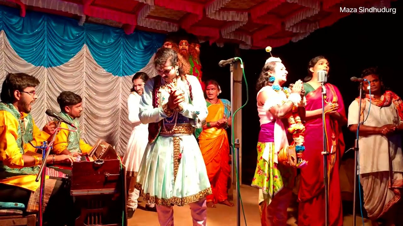 दशावतारी भैरवी | कलिंगण घराण्यातील स्वतः मालक व द ग्रेट खलनायक यांची आठवण | कलेश्वर दशावतार