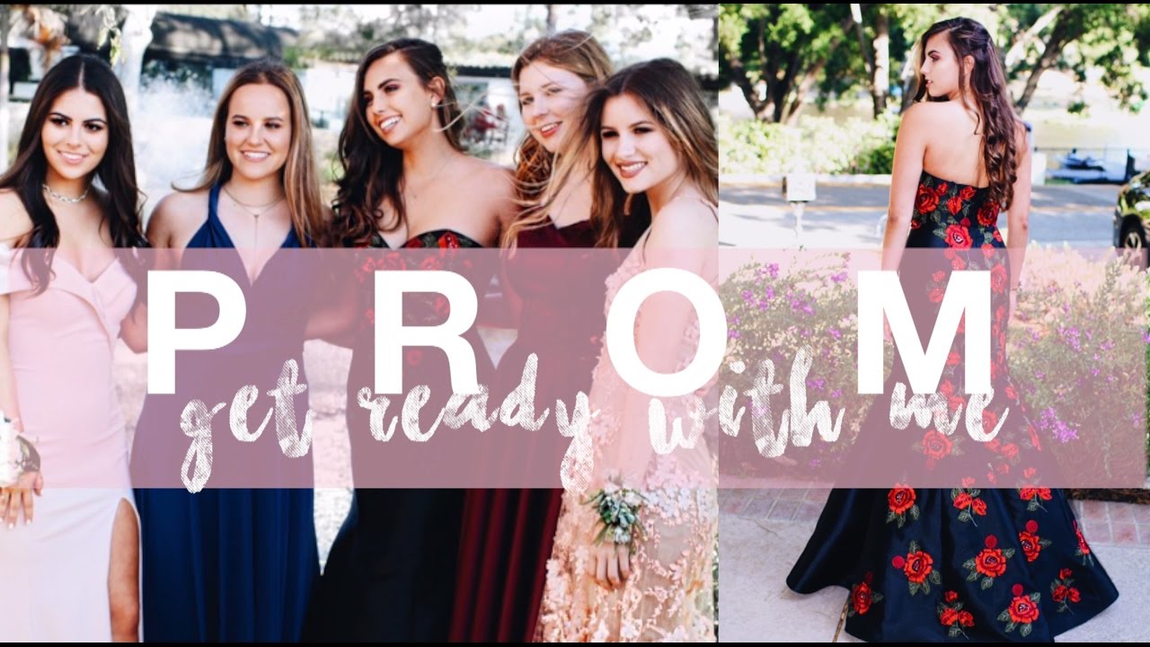 SENIOR PROM GRWM 2017 || Natalie-Tasha Thompson