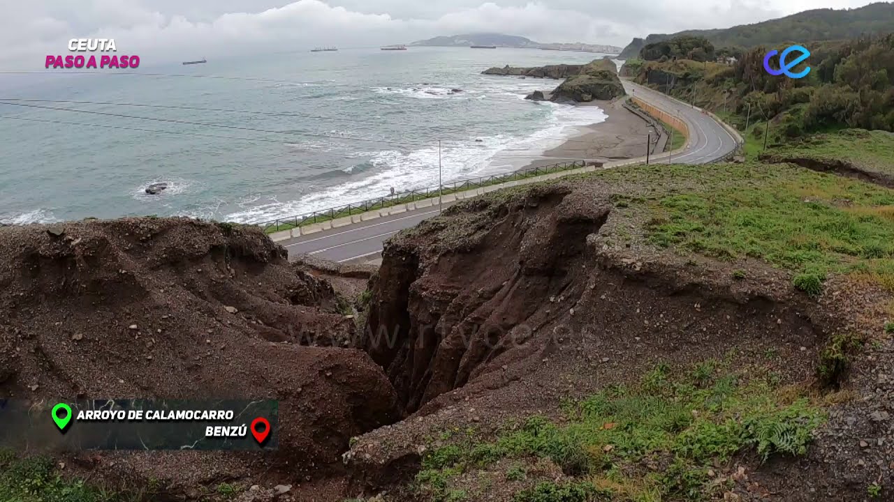 CEUTA PASO A PASO 099: Arroyo de Calamocarro a Benzu tras el temporal