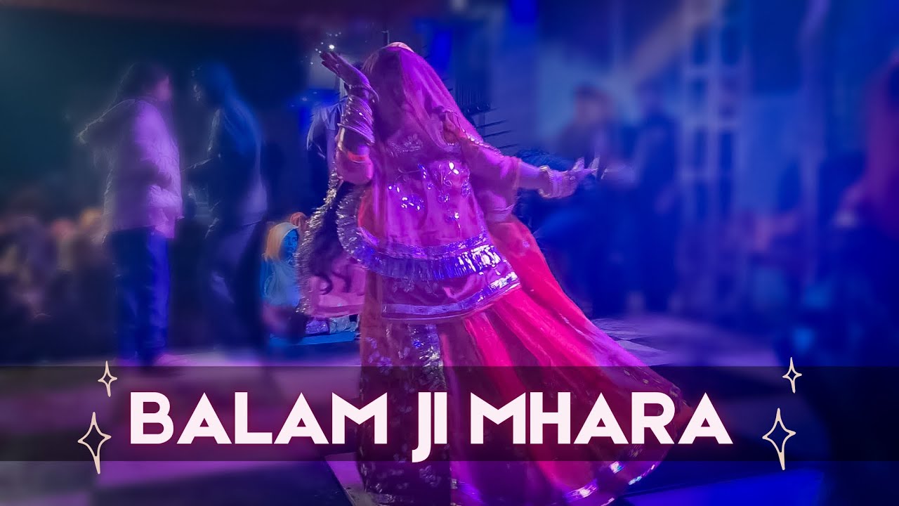 Balam Ji Mhara | Ghoomar | Wedding Dance | Rajasthani Dance | Baisa Tanwar
